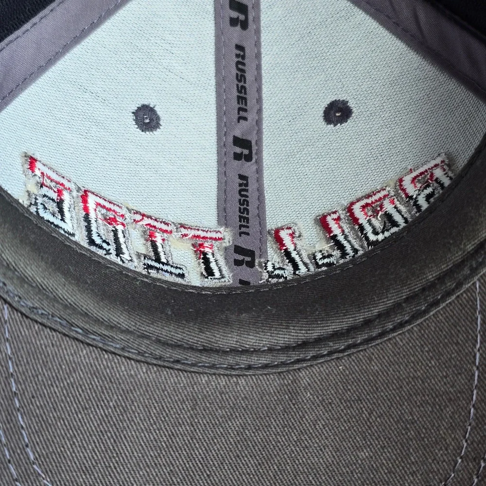 Russell Athletic Roll Tide Alabama Crimson Tide Baseball Cap Hat Men's Gray Red